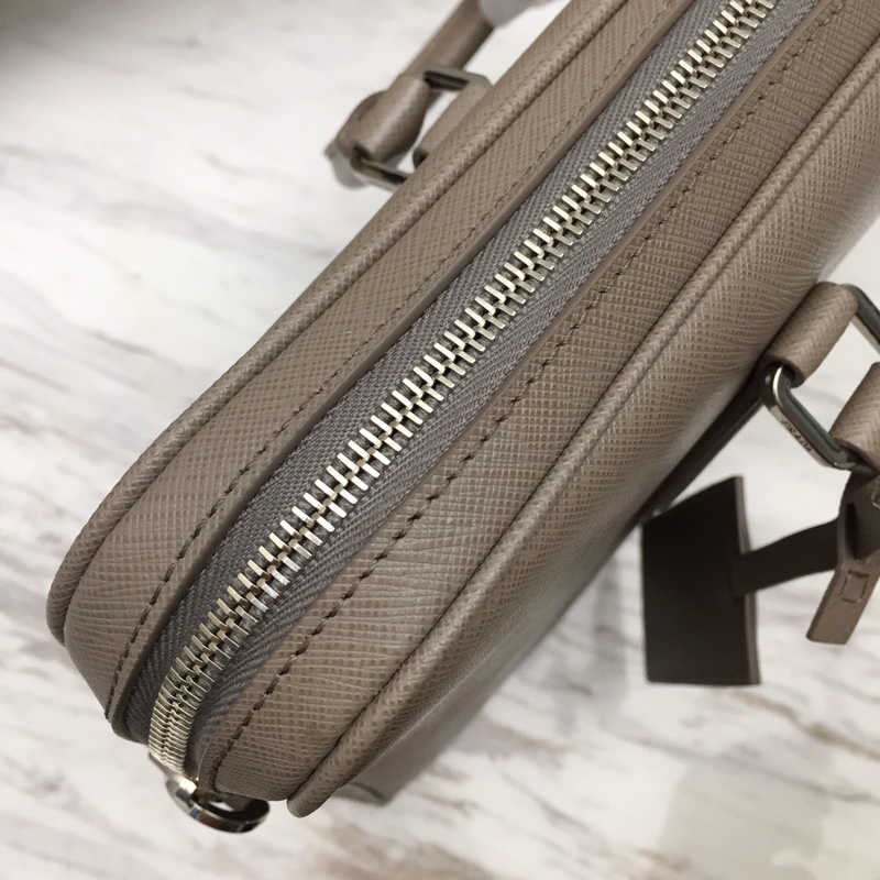 Saffiano Leather Work Bag