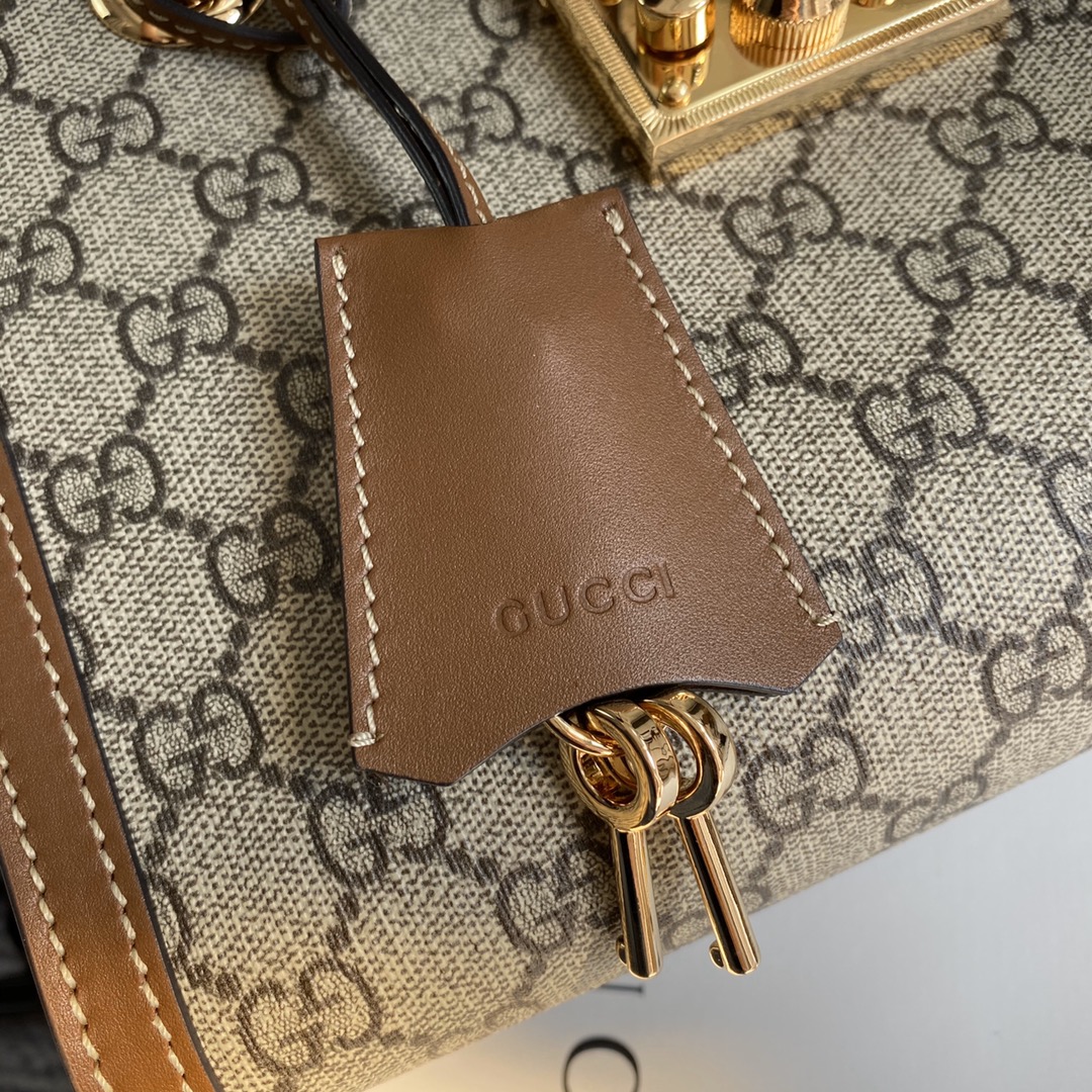 Gvc*1 Padlock Small Shoulder Bag