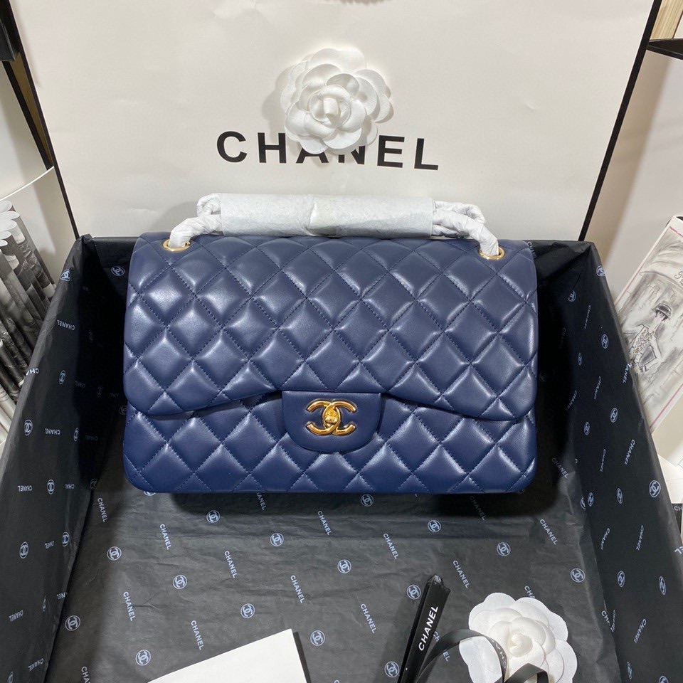 Ch**el Flap Bag Large