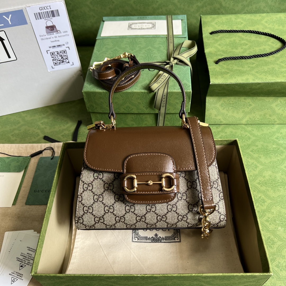 Gvc*1 Horsebit 1955 top handle bag