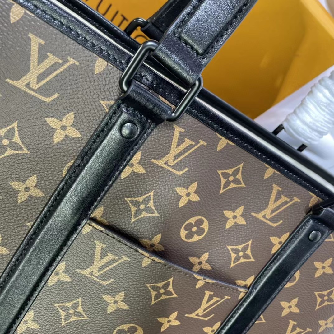 L0vis Vvtt0n Monogram Macassar Weekend Tote GM