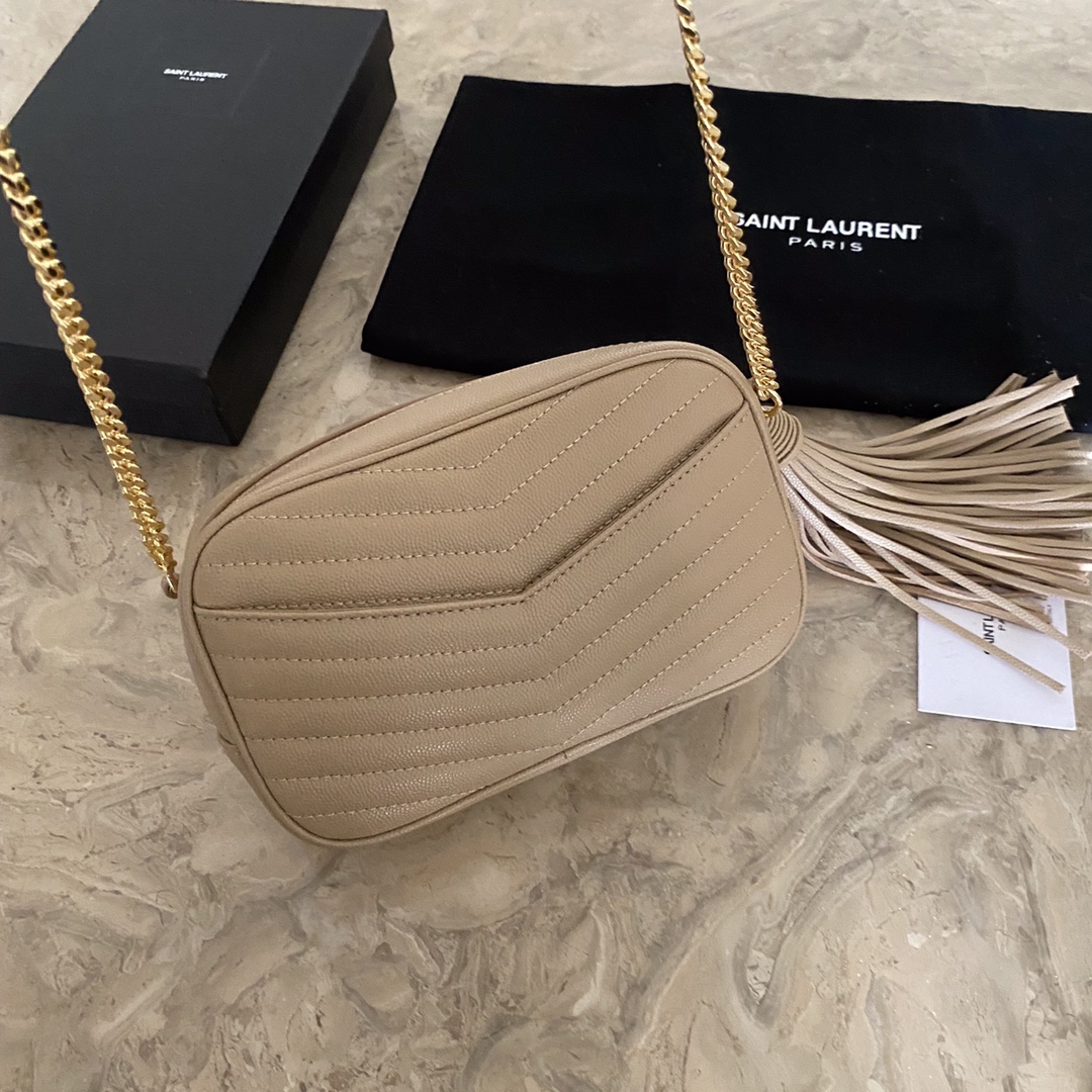 Y51 Mini Lou Quilted Leather Camera Bag