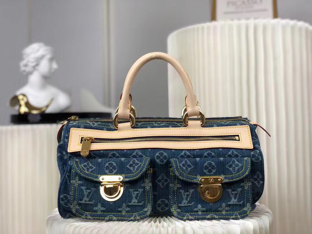 l0vis vvtt0n monogram De*1m neo speedy blue