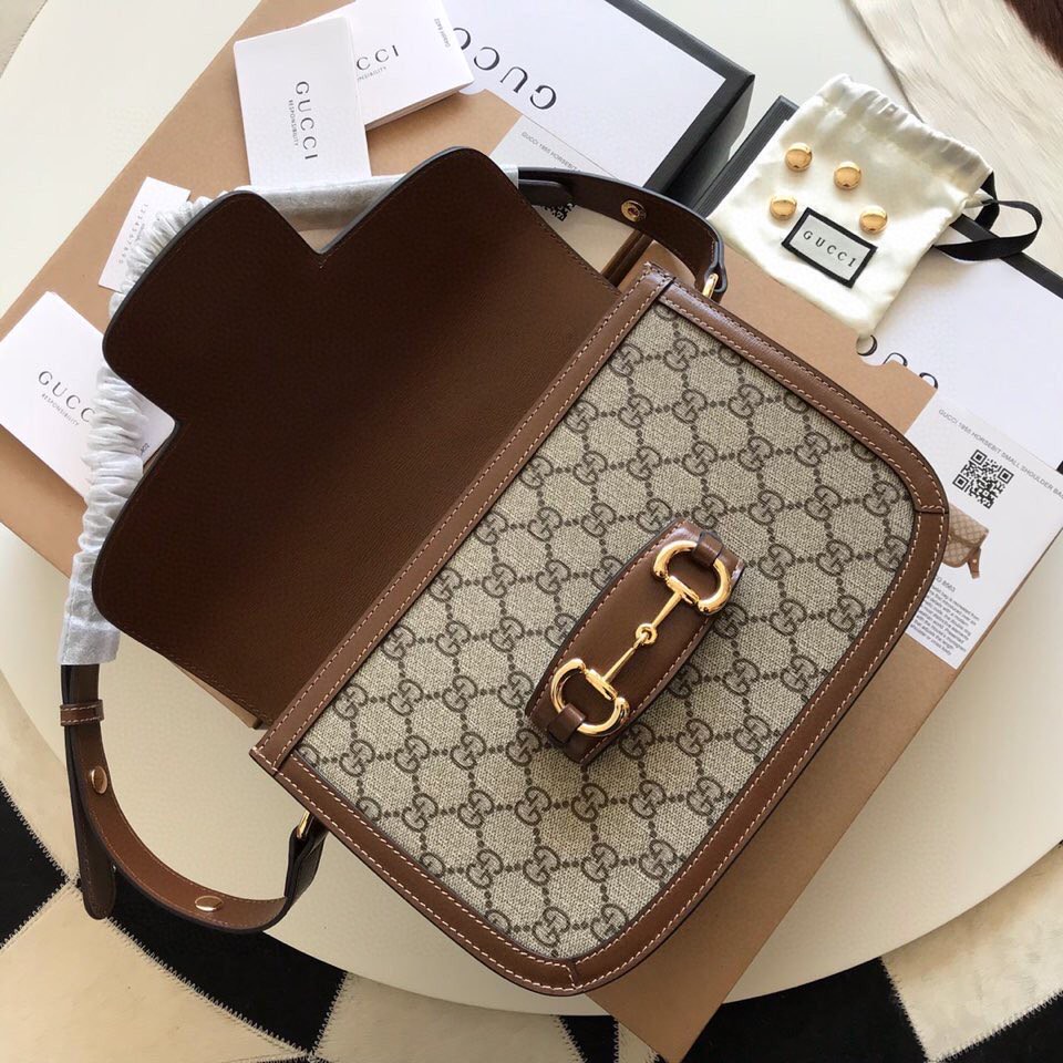 Gvc*1 Horsebit 1955 shoulder bag