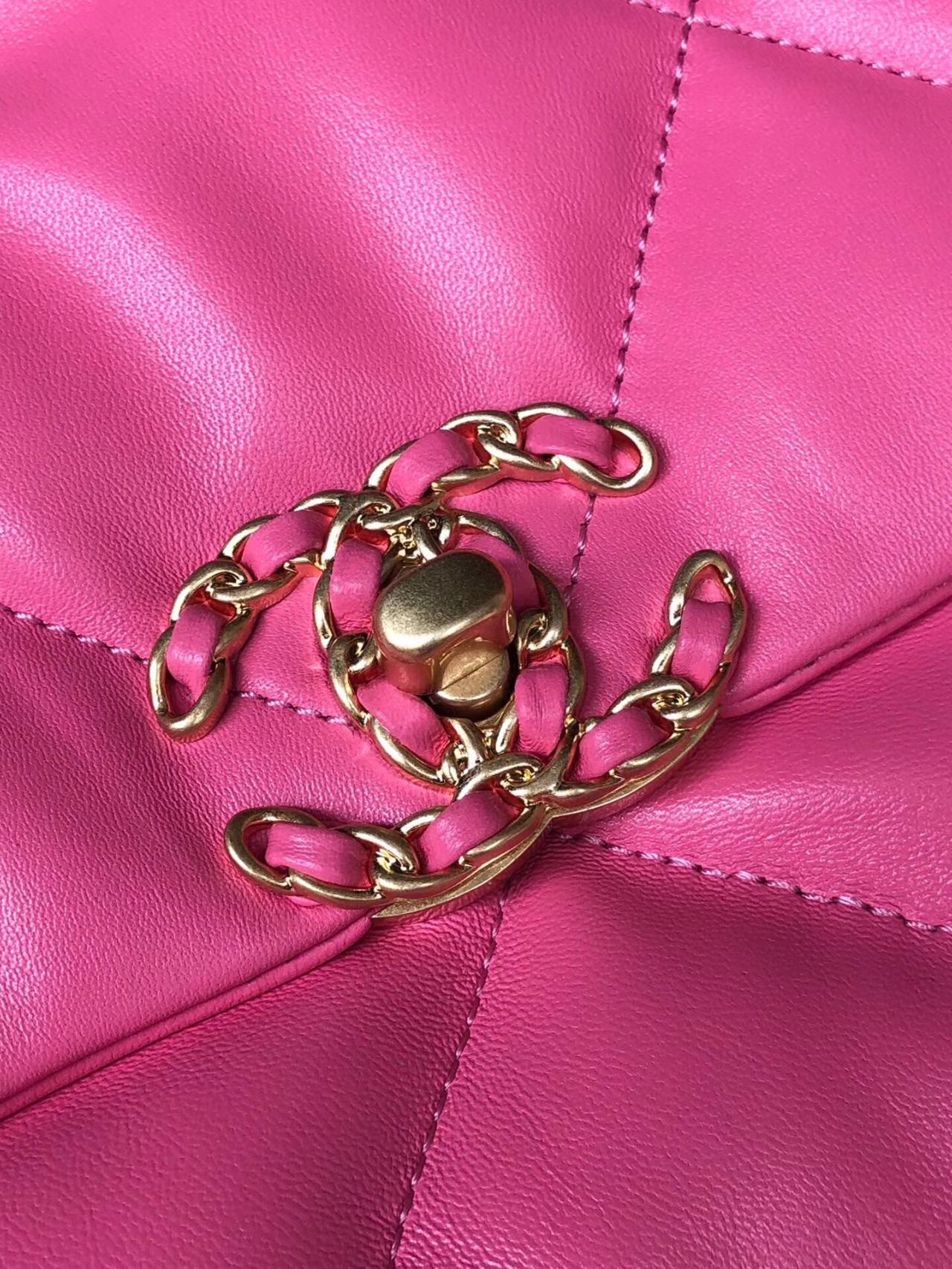 Pink Ch**el Flap bag