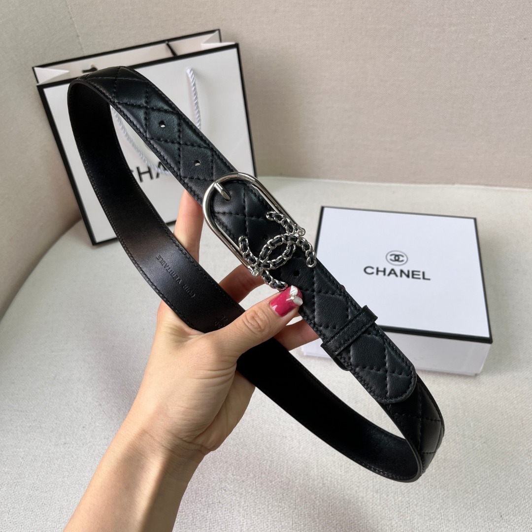 Ch**el leather belt