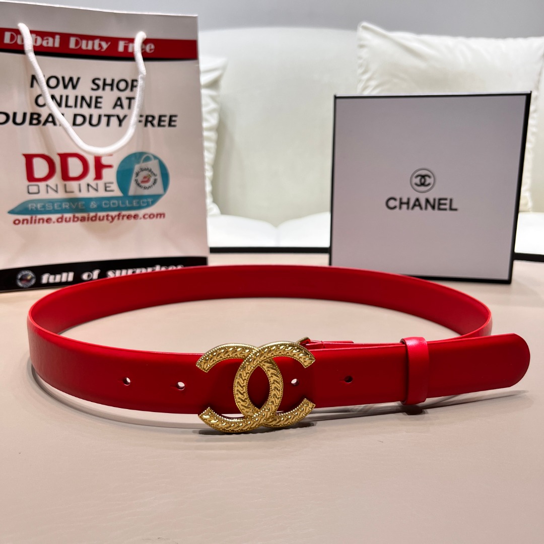 Ch**el leather belt