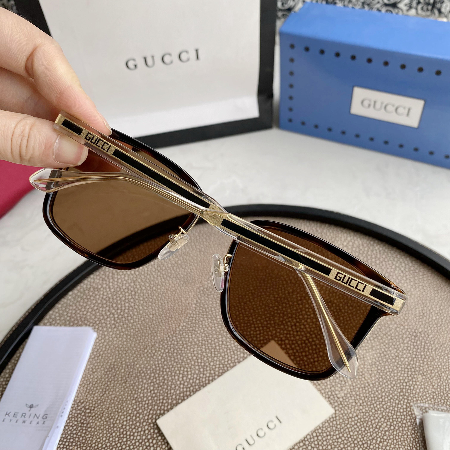Gvc*1 Eyewear square tinted sunglasses