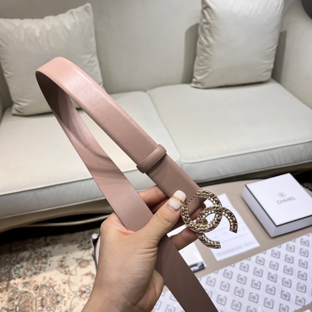 Ch**el leather belt