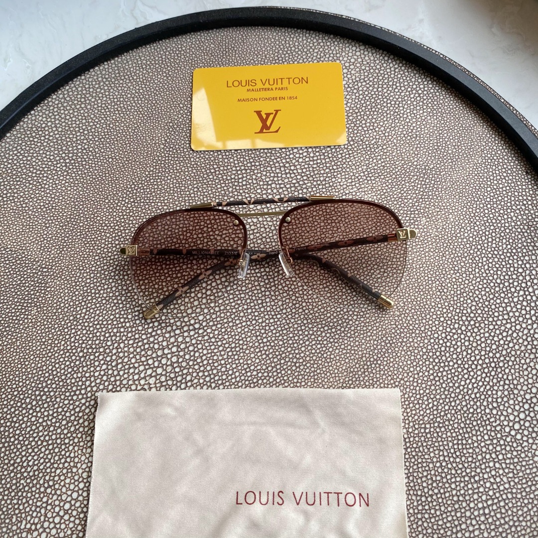 L0vis Vvtt0n CLOCKWISE CANVAS SUNGLASSES