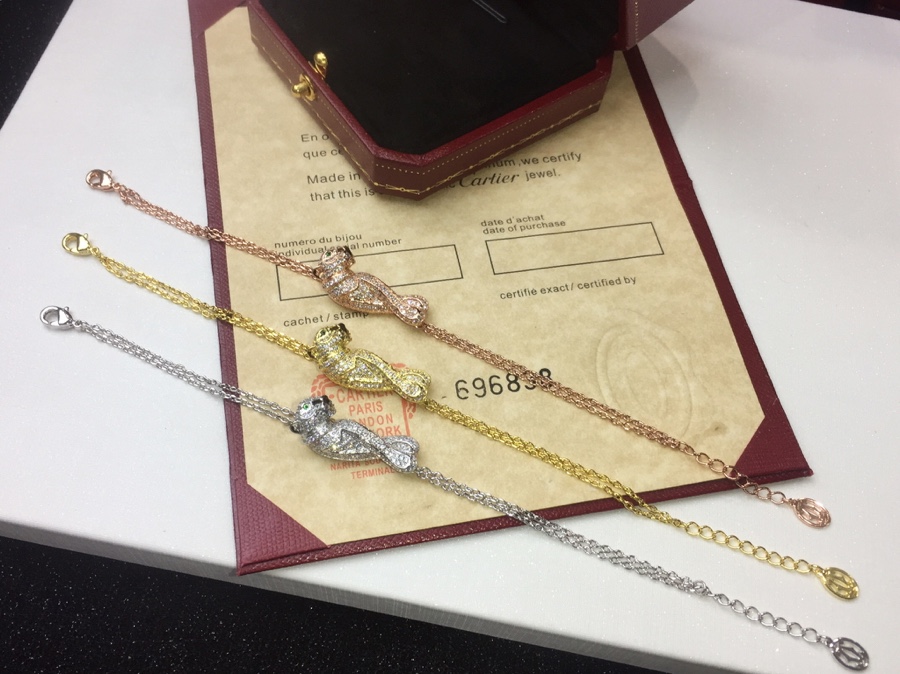 Ca*t1er D1am0nd Cheetah Bracelet