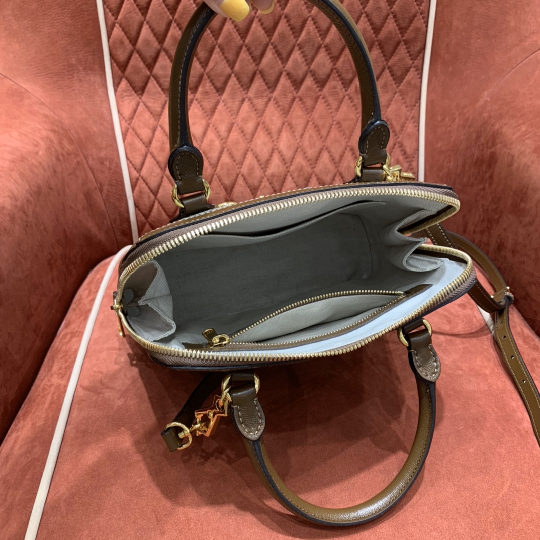 Horsebit handbag