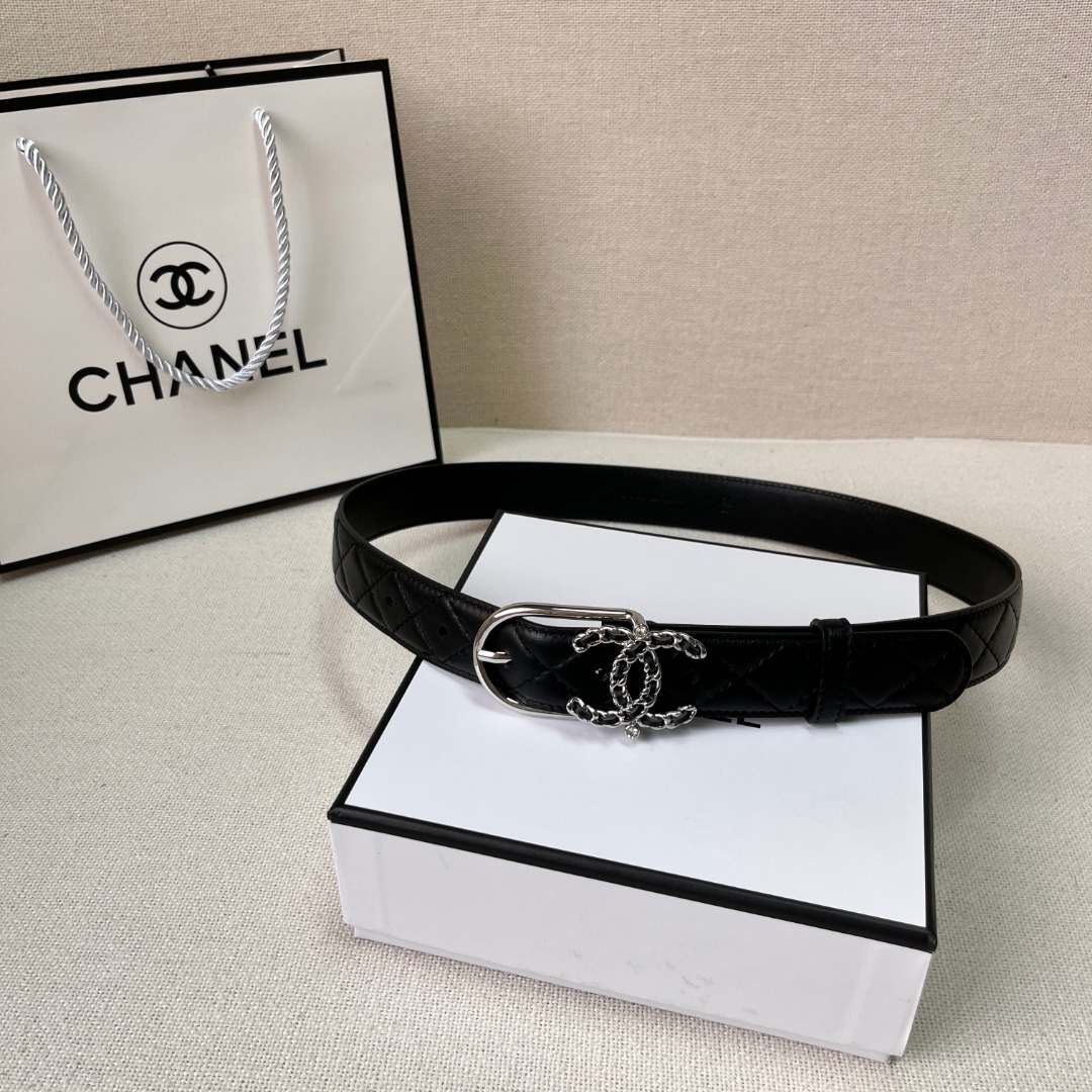 Ch**el leather belt