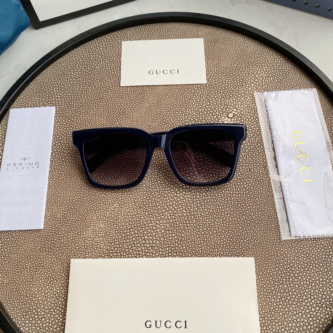 Gvc*1 acetate sunglasses with logo