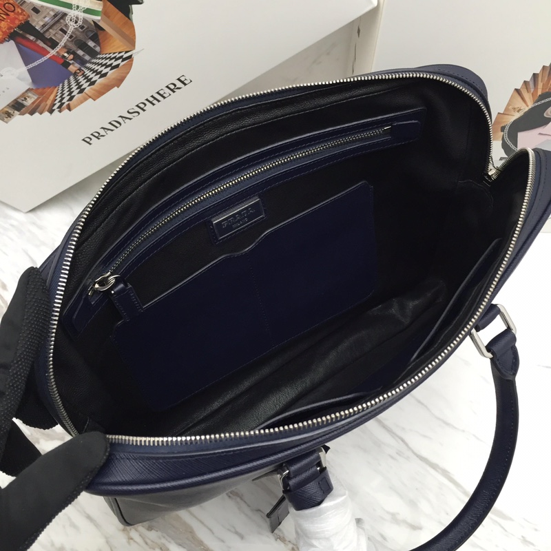 Saffiano Leather Work Bag