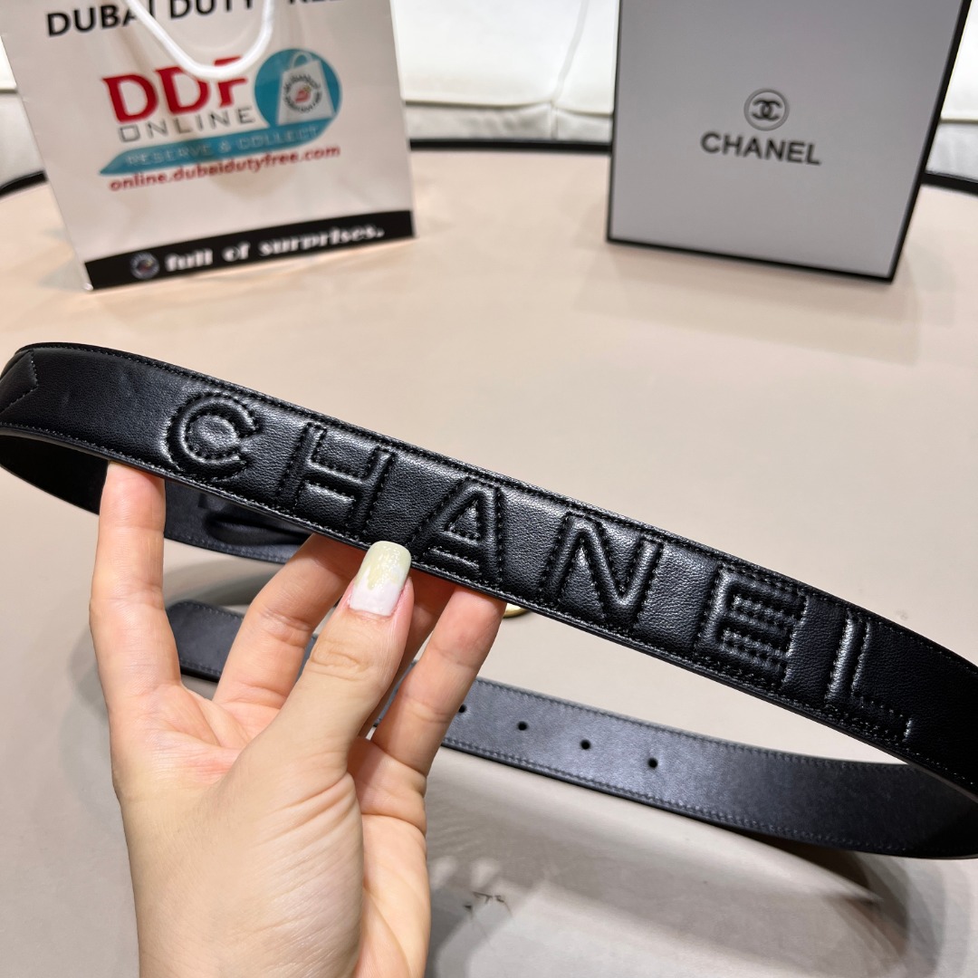 Ch**el leather belt