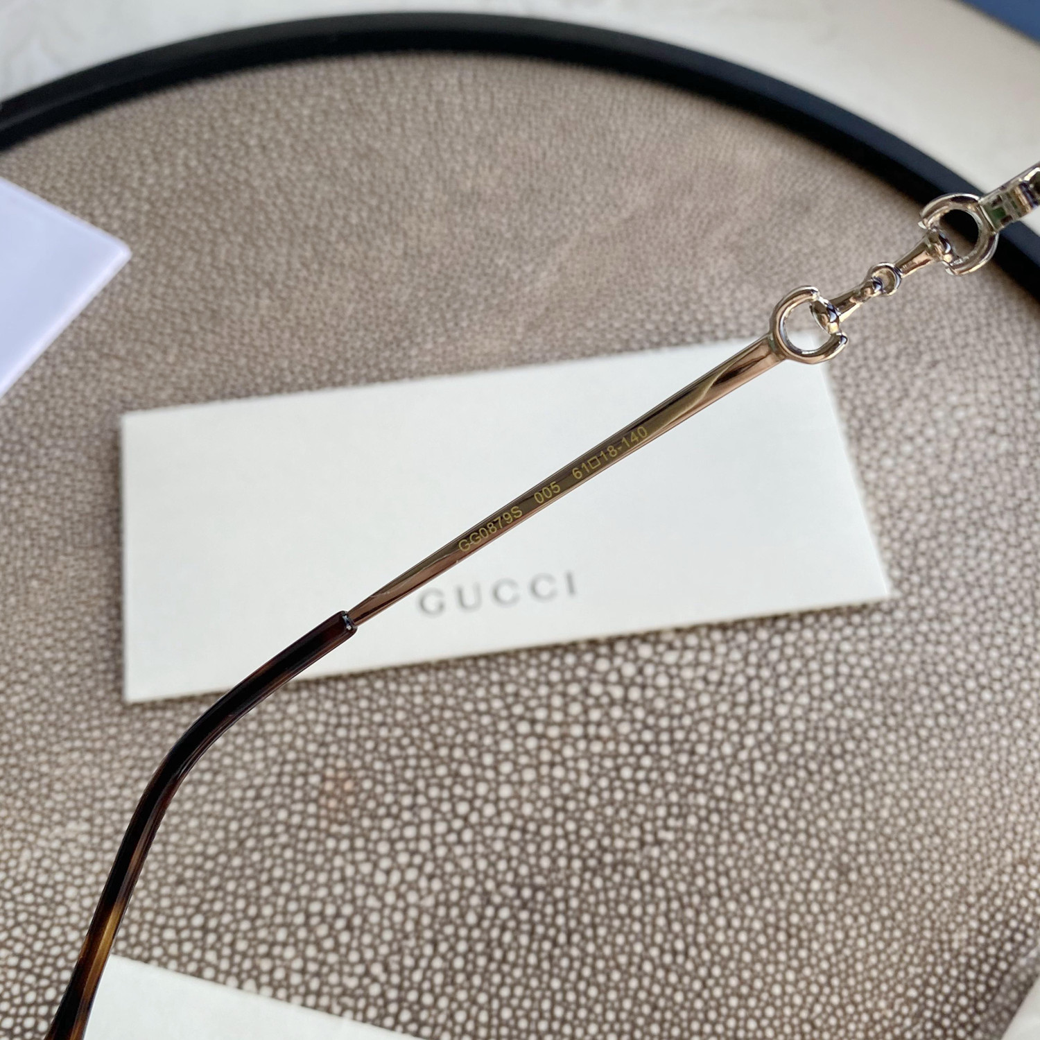 SQUARE-FRAME SUNGLASSES