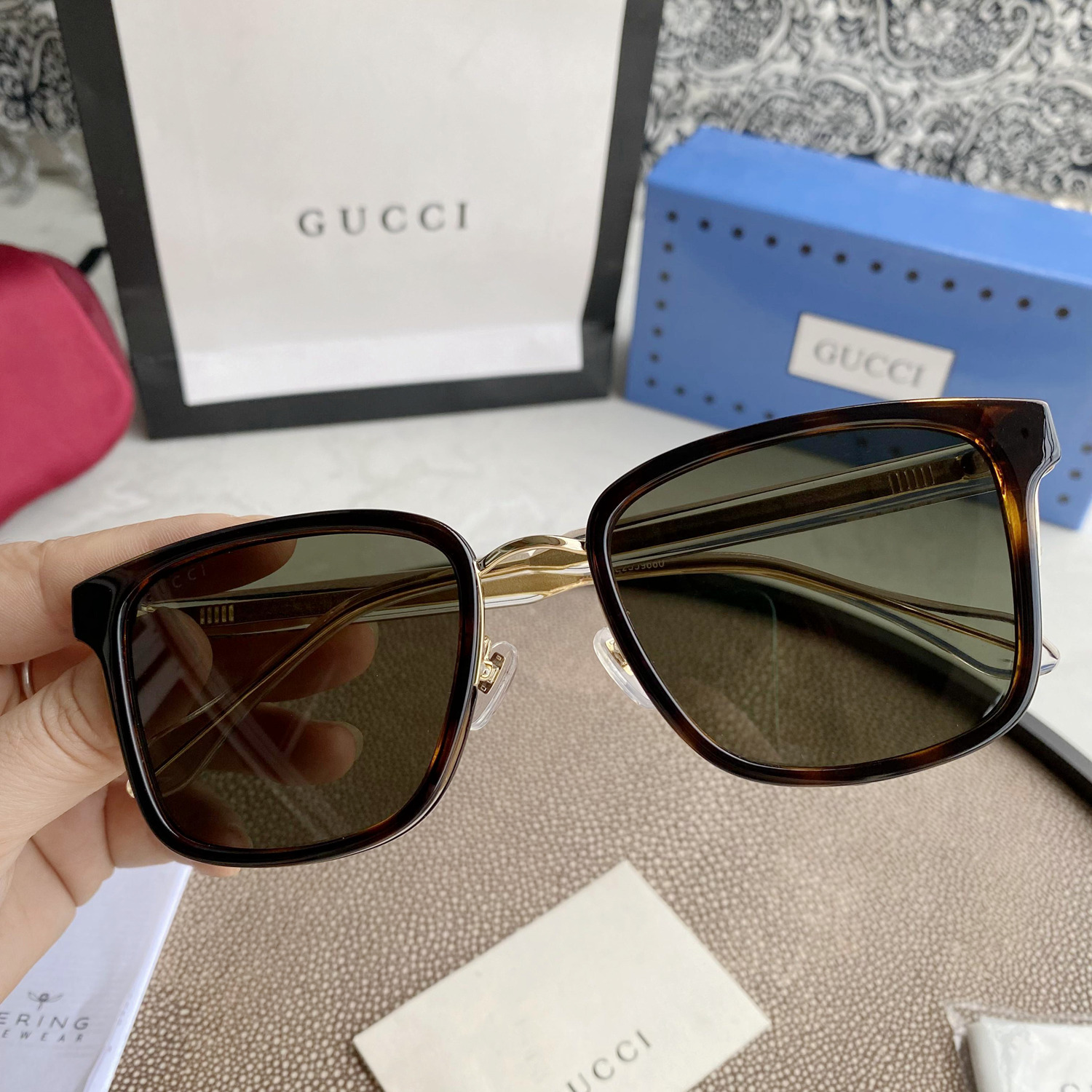 Gvc*1 Eyewear square tinted sunglasses