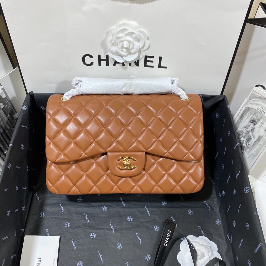 Ch**el Flap Bag Large
