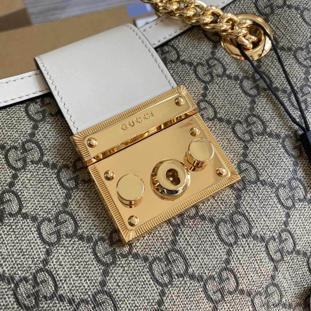 Gvc*1 Padlock Small Shoulder Bag