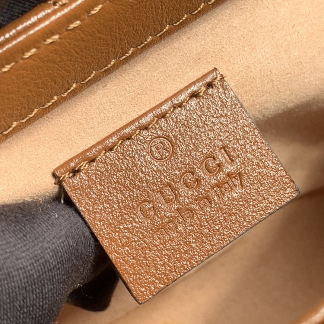 GG Marmont python S*per mini bag