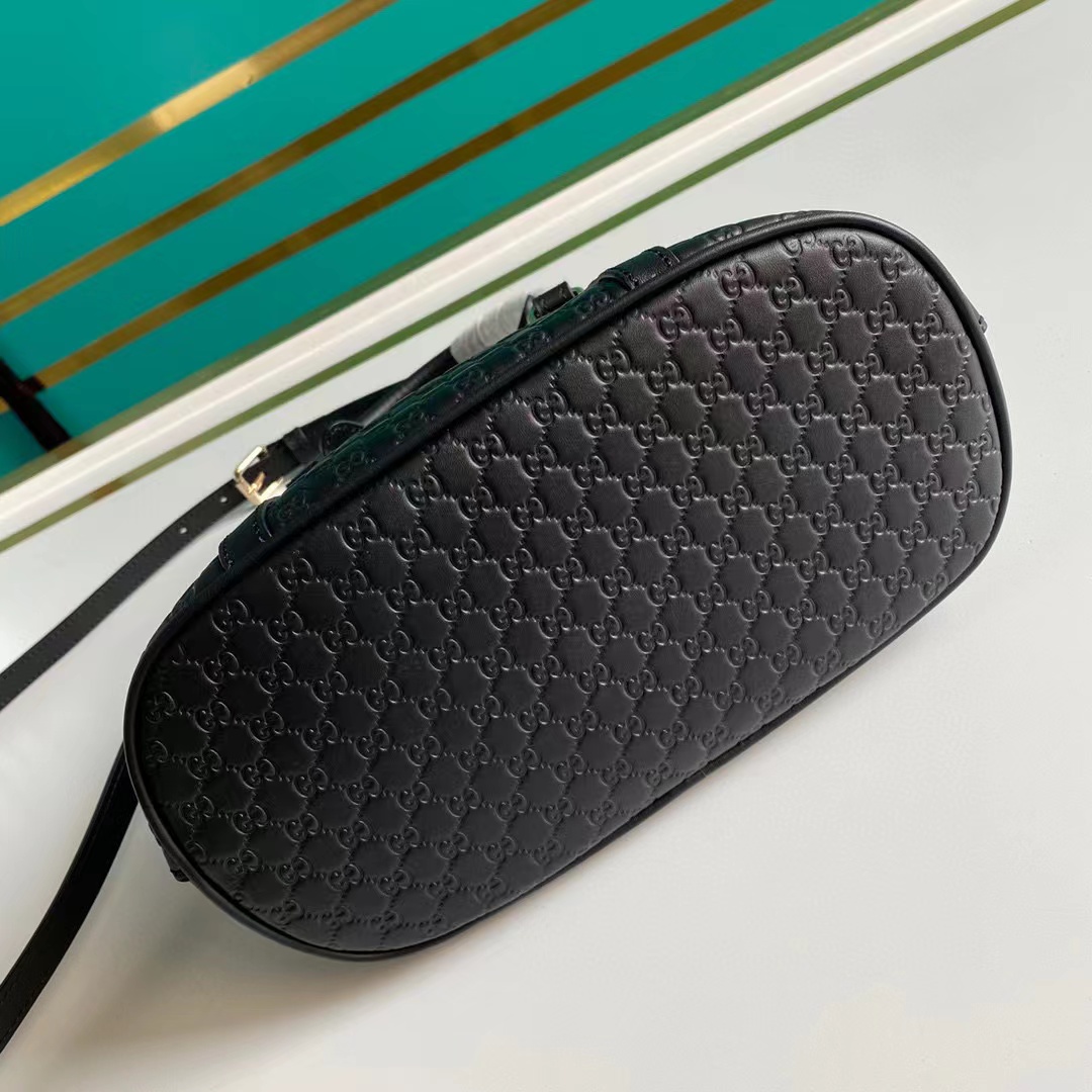 Gvc*1 Micro GG Leather Mini Dome Crossbody Bag