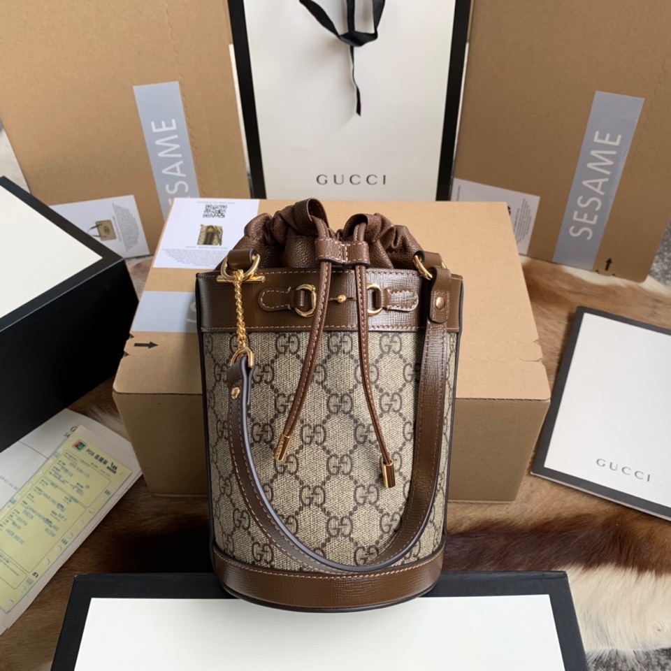 Gvc*1 Horsebit 1955 small bucket bag