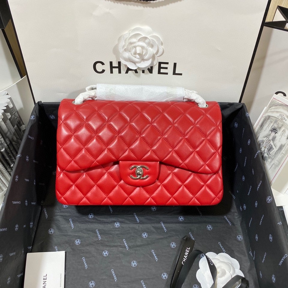Ch**el Flap Bag Large