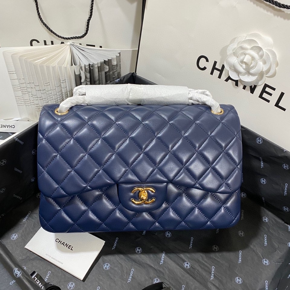 Ch**el Flap Bag Large