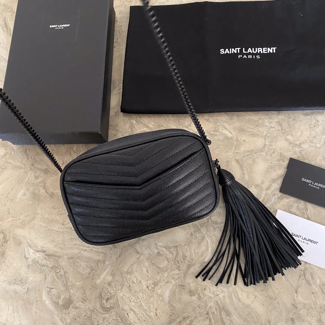 Y51 Mini Lou Quilted Leather Camera Bag