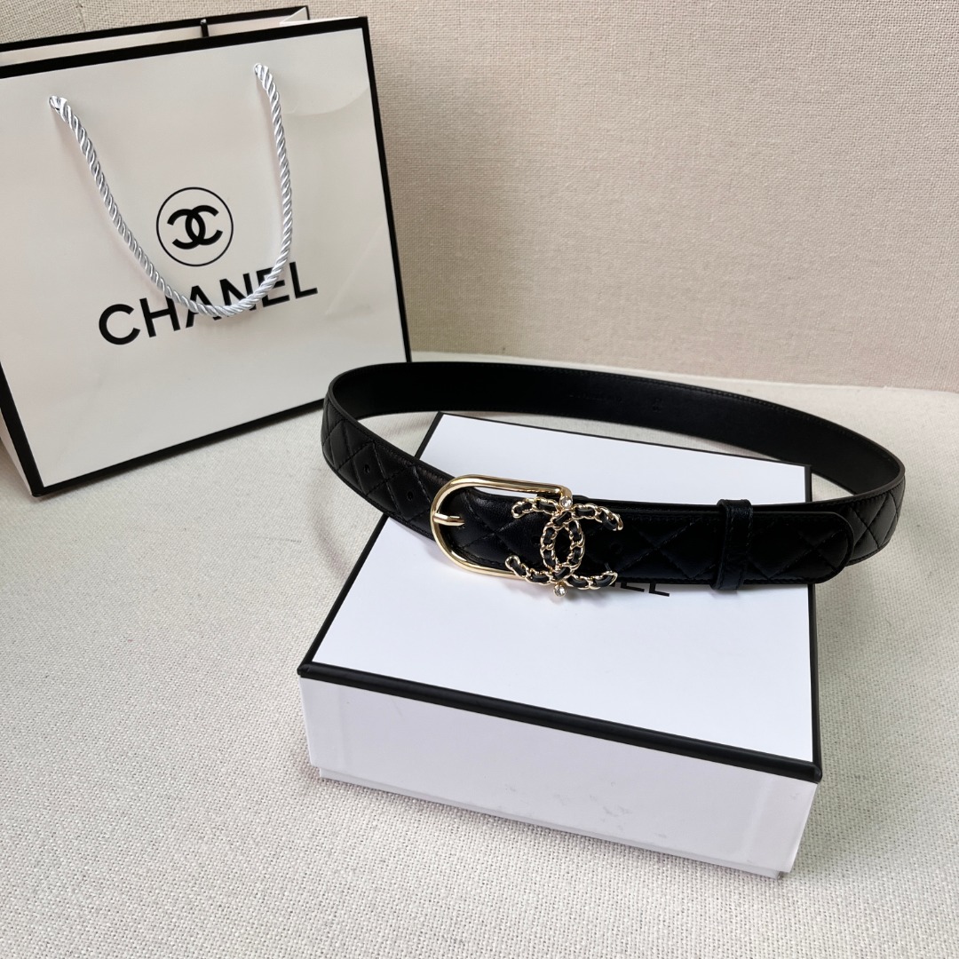 Ch**el leather belt