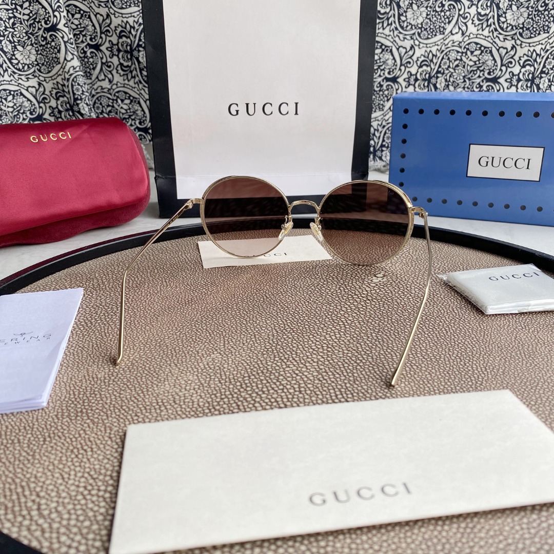 Ch10é eyewear engraved-logo round-frame sunglasses