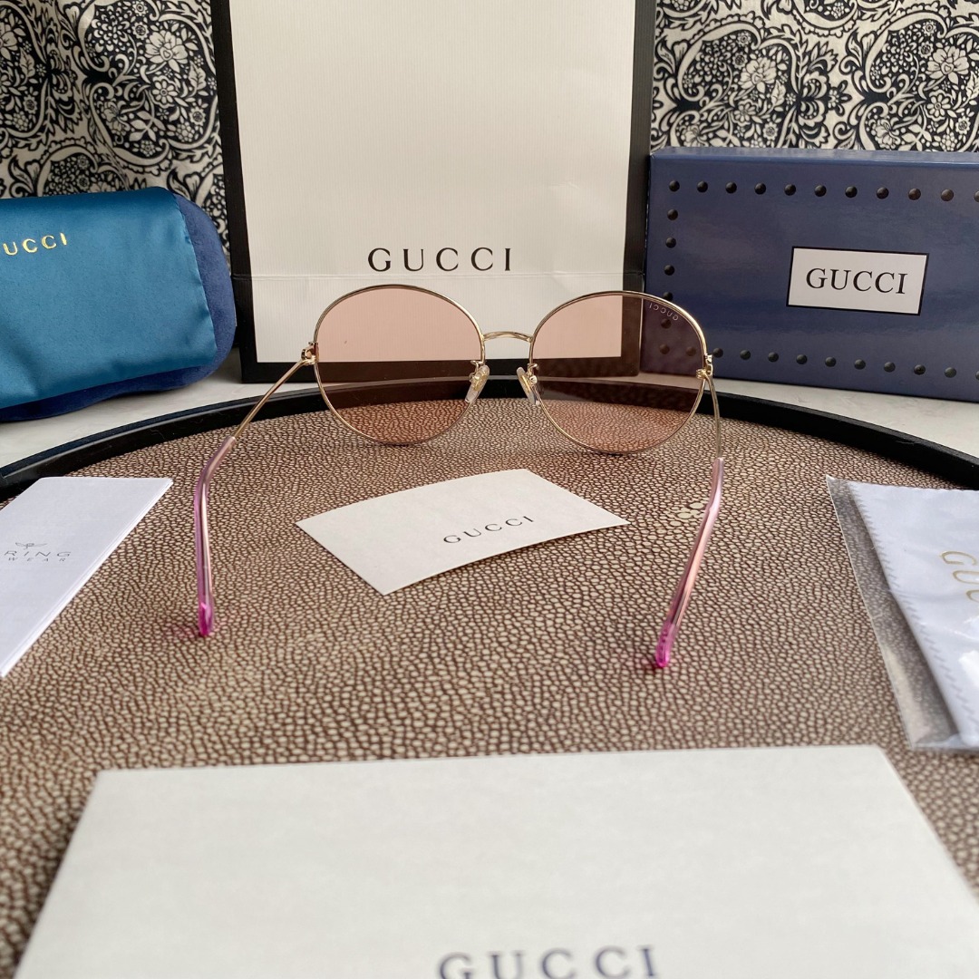 GG1336O Gold Oval Stainless Steel Frame