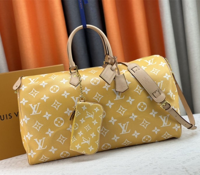 L0vis Vvtt0n Speedy P9 Bandouliere 50 Bag In Yellow