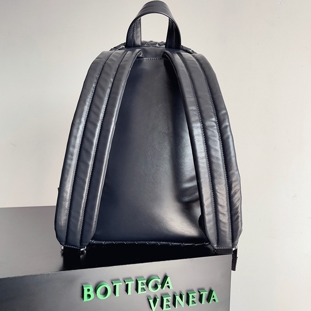 Fake B0tt*ga Ven*ta Small Backpack Dark Blue