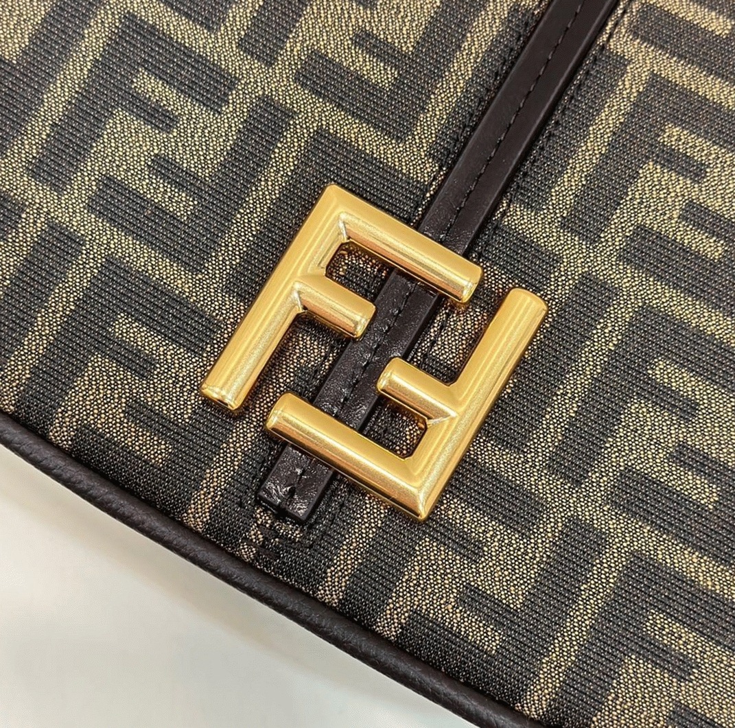 Top Quality Fake F**di C’mon Medium Bag in FF Jacquard Fabric