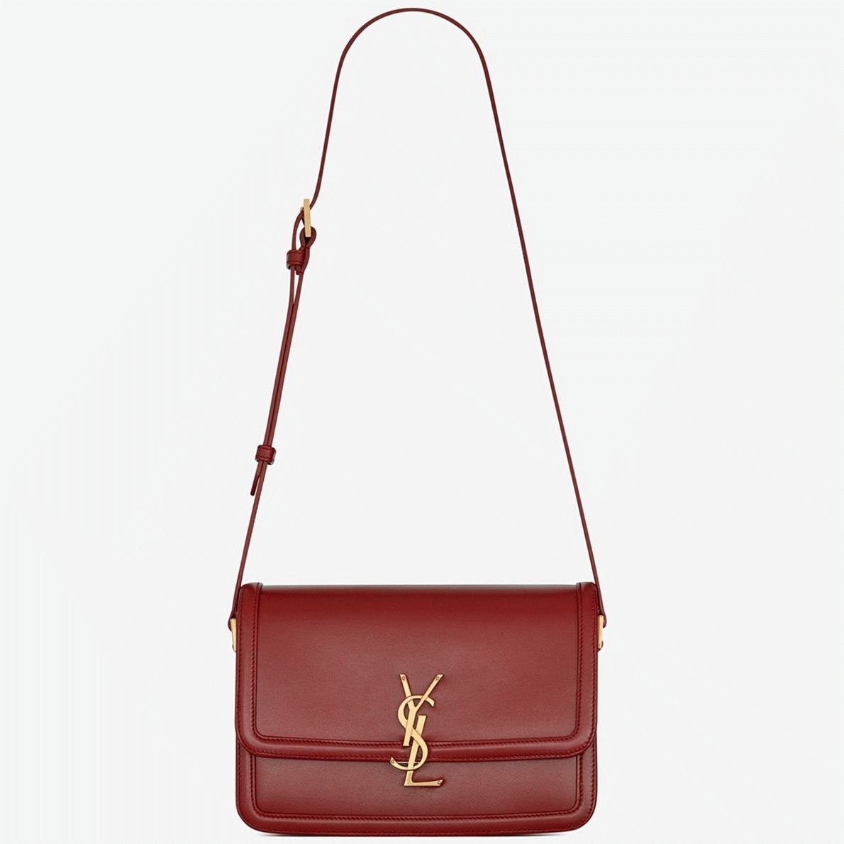 Fake Sa1nt Lau*nt Medium Solferino Bag Red Calfskin