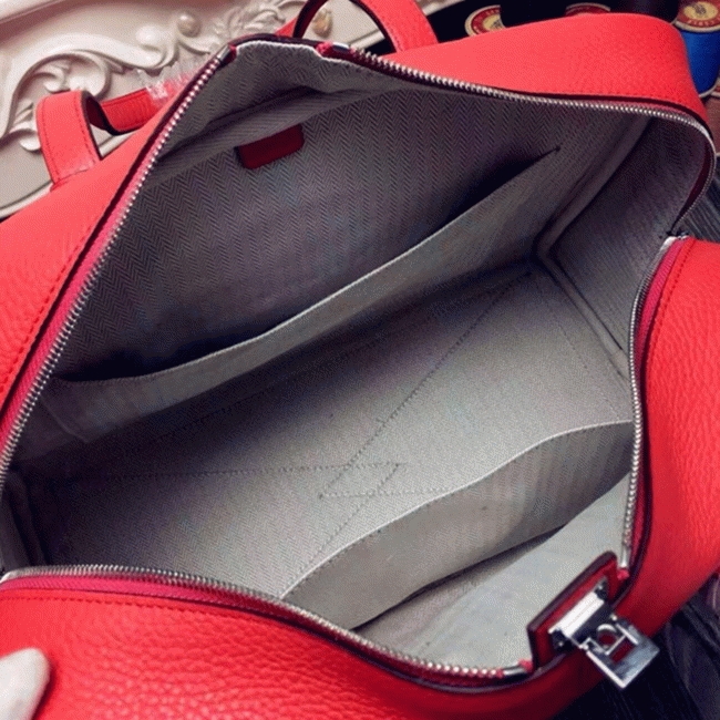 Red Luxury Replica H**me5 Victoria II 35cm Bag