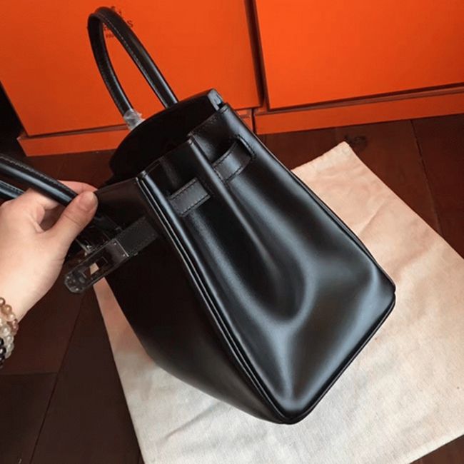 Classic Black H**me5 Birkin 25cm Luxury Replica