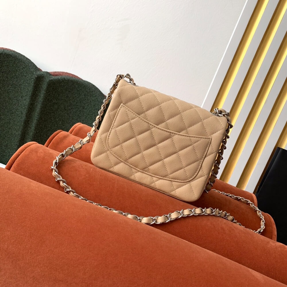 Ch**el MINI FLAP BAG(high-end grade)