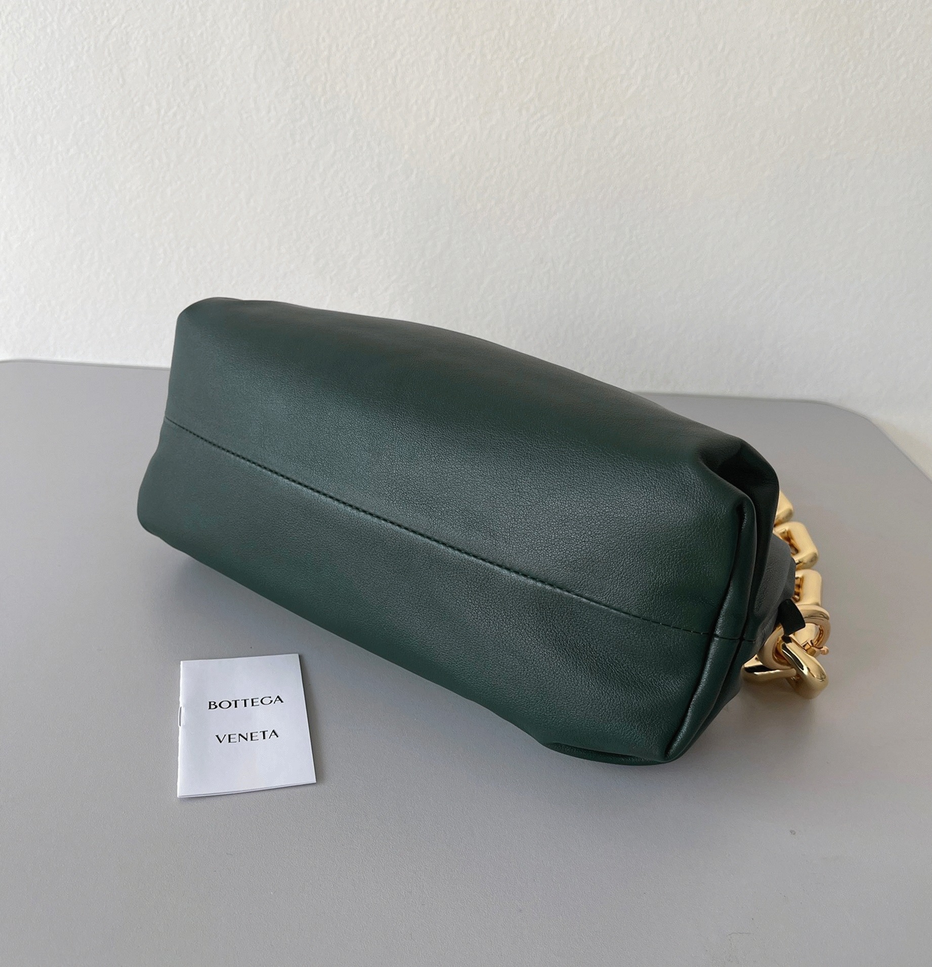 Knockoff B0tt*ga Ven*ta The Chain Pouch Bag Raintree