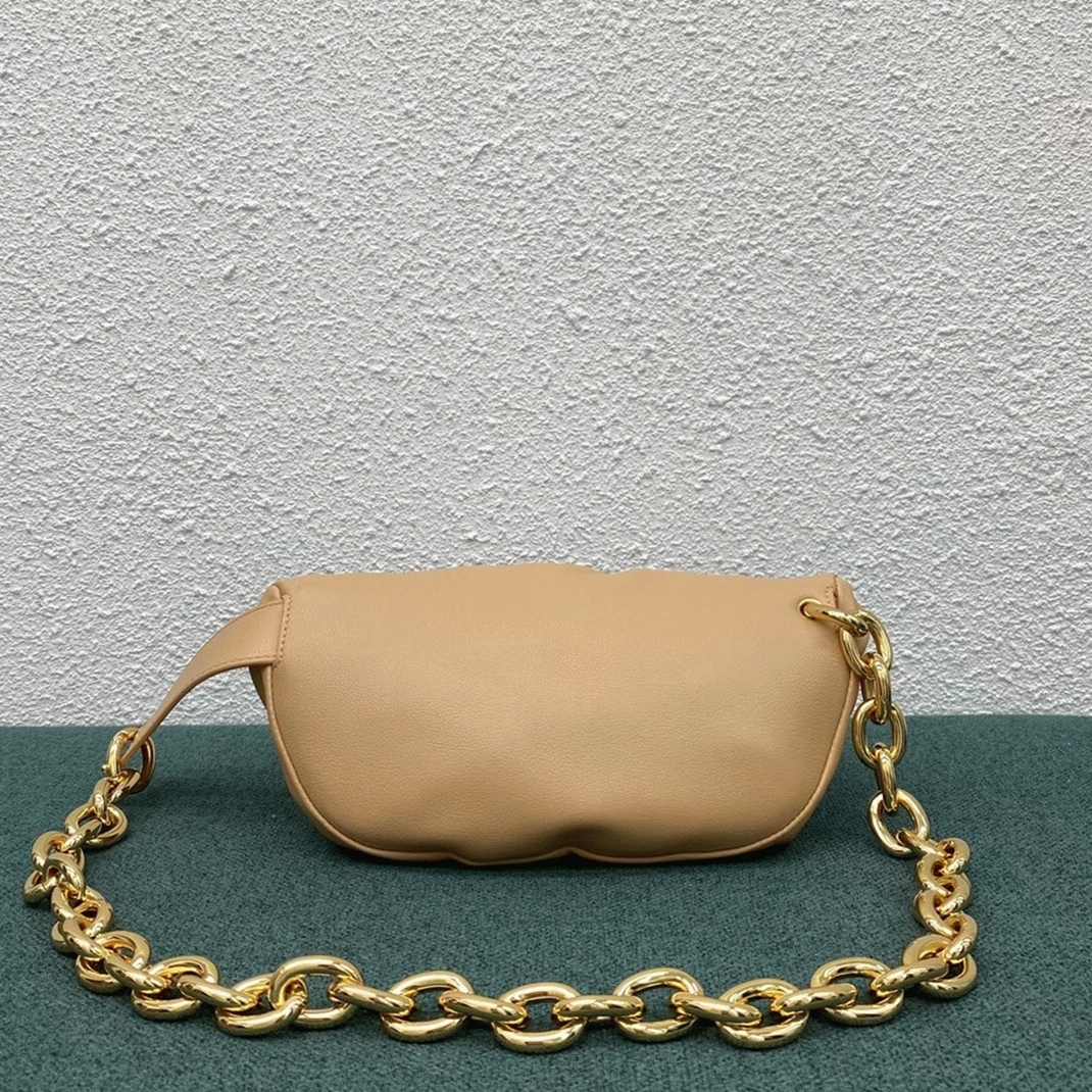 Fake B0tt*ga Ven*ta The Pouch Belt Bag Almond