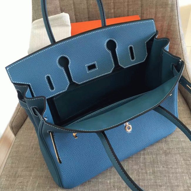 afF0rdable blue jean h**me5 birkin 30cm replica bag
