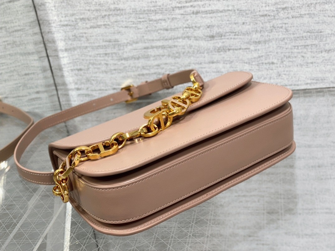 D10r 30 Montaigne Avenue Bag Fake in Heritage Pink Box Calfskin
