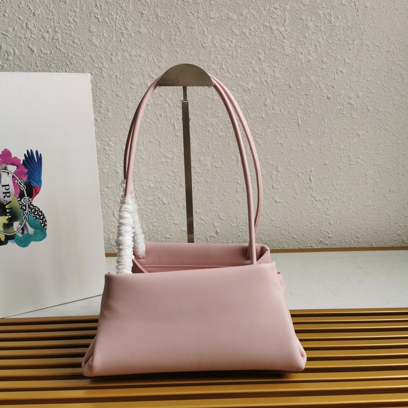 Pra*a S*pernova Small Shoulder Bag Fake in Pink