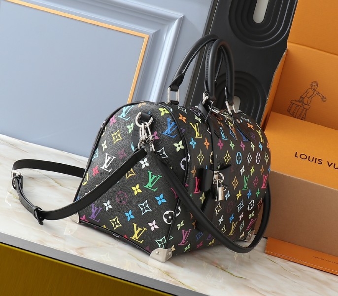 X TM Multicolored Speedy Bandouliere 30 In Black