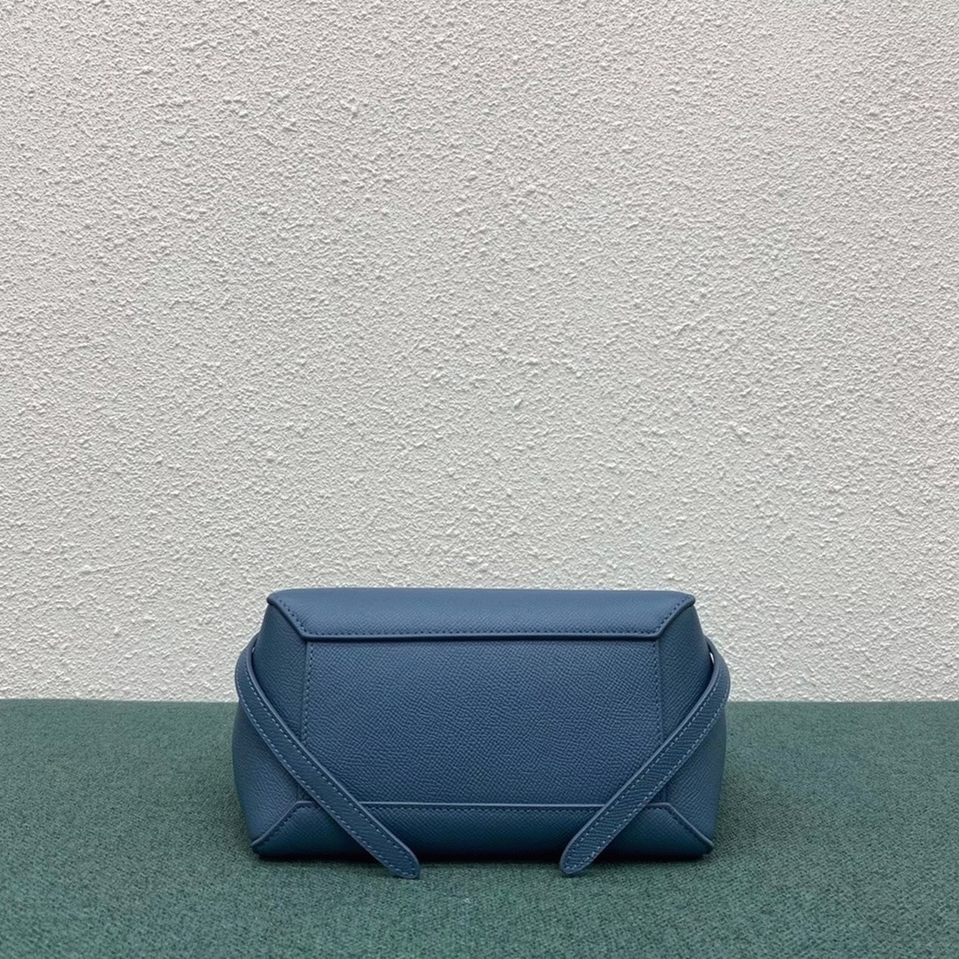 Ce1i*e Belt Nano Bag Replica in Slate Blue