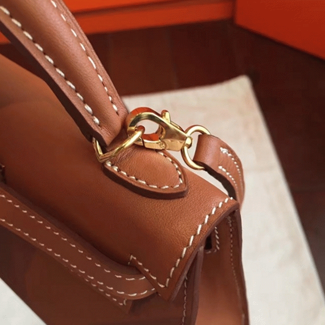 gold swift replica h**me5 kelly 20cm preM1vm quality bag