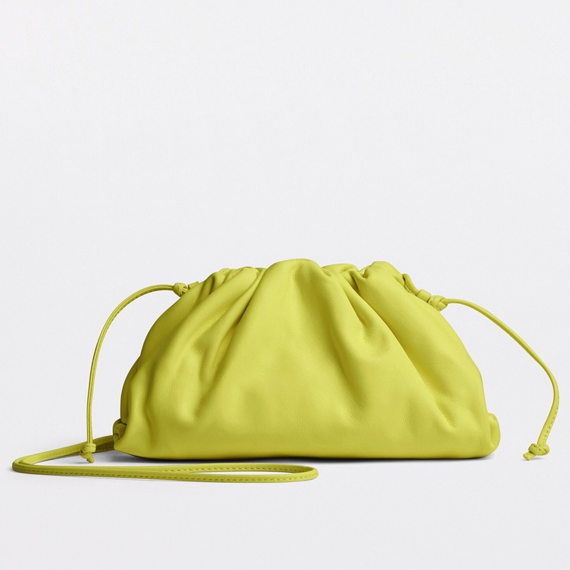 Replica B0tt*ga Ven*ta Mini Pouch with Strap Kiwi