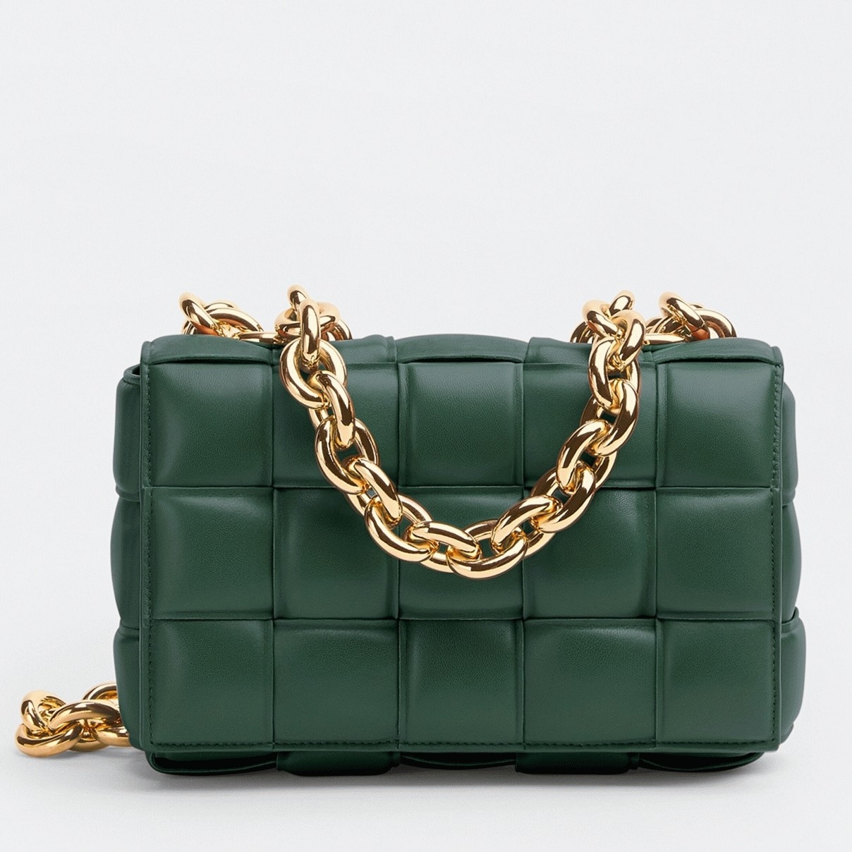 Top Quality Replica B0tt*ga Ven*ta Chain Cassette Bag In Raintree